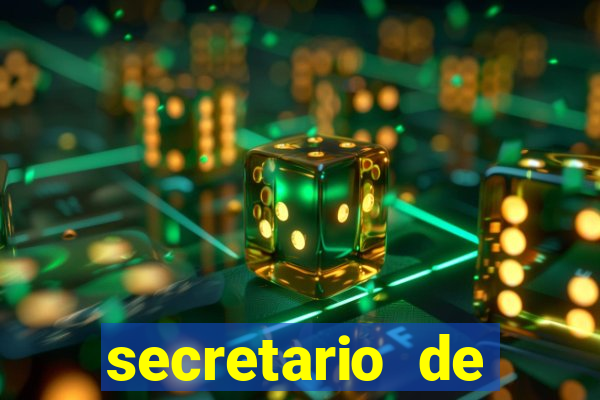 secretario de esporte salario